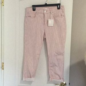 Skinny crop Capri jeans